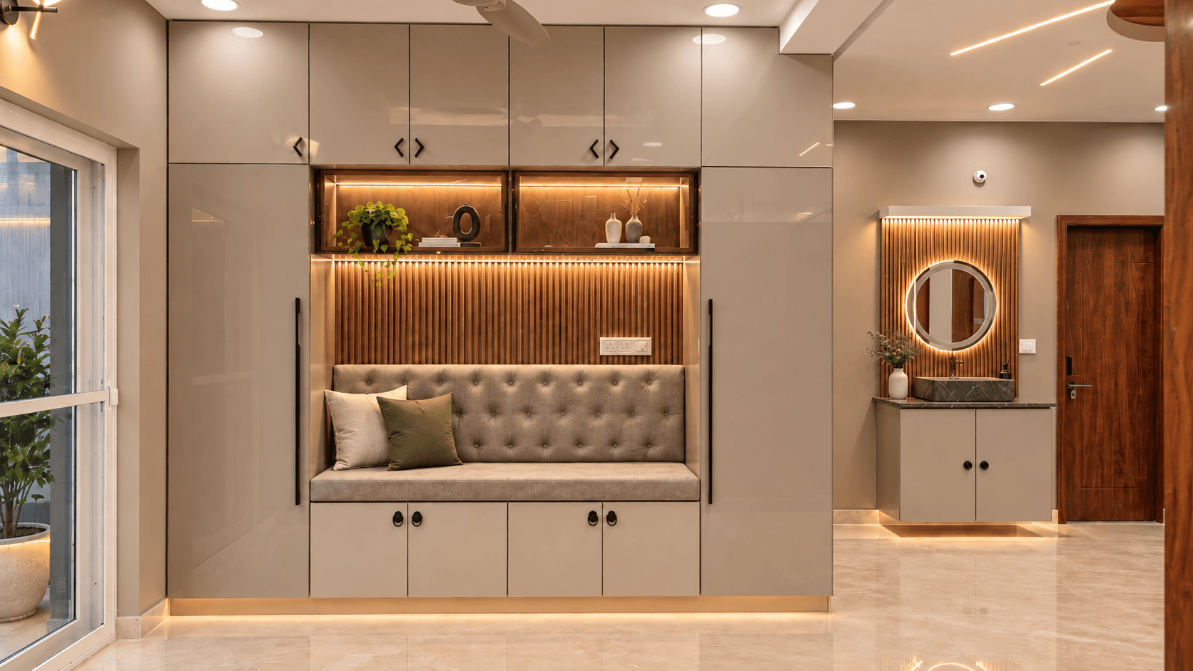 Wardrobe Designs by SV Interiors
