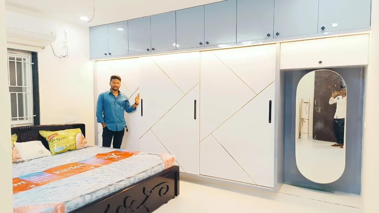 SV-Interiors bedroom interiors project