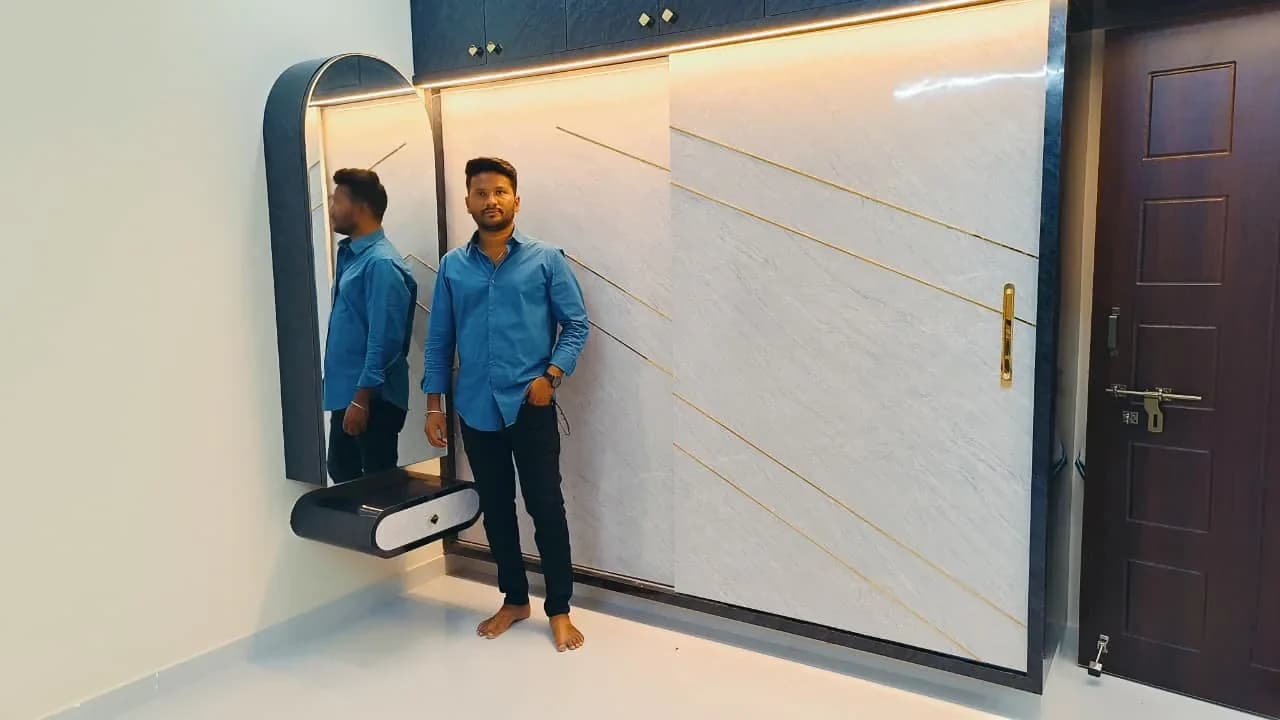 SV-Interiors bedroom interiors project