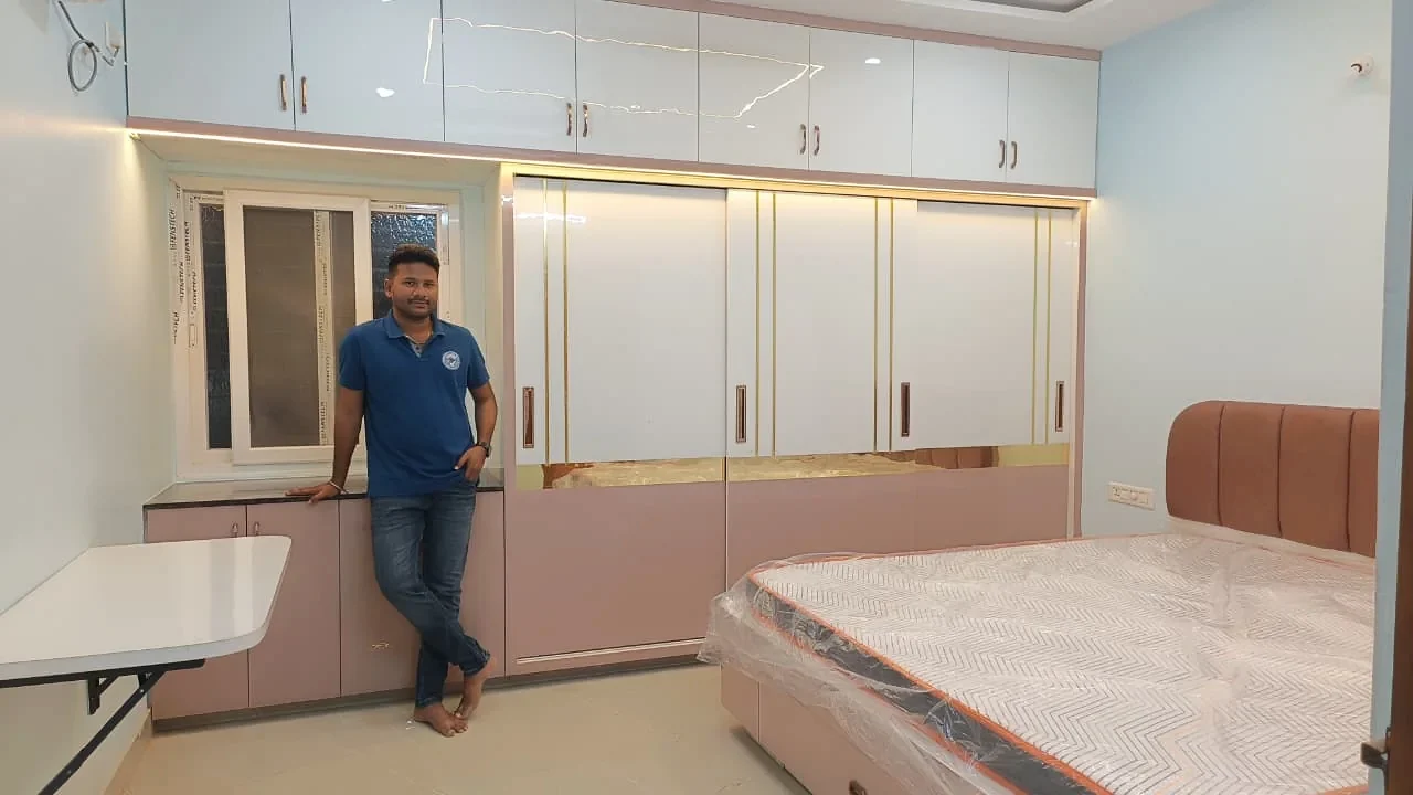 SV-Interiors bedroom interiors project