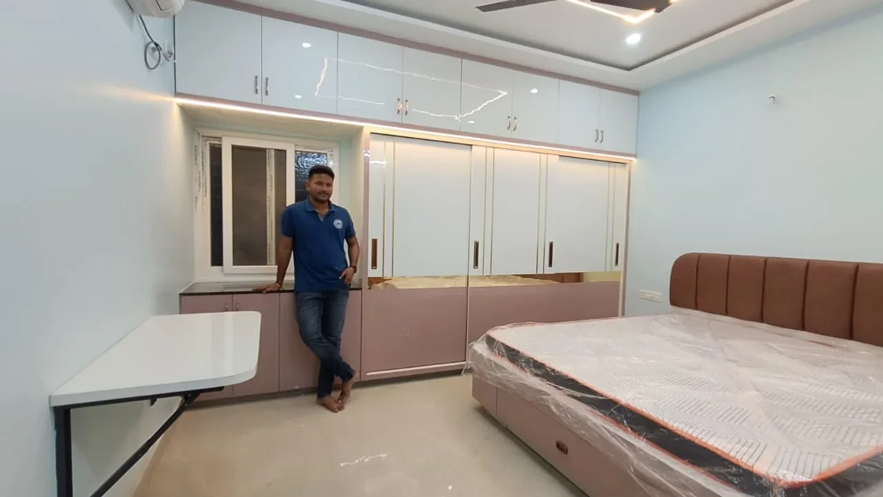 SV-Interiors bedroom interiors project