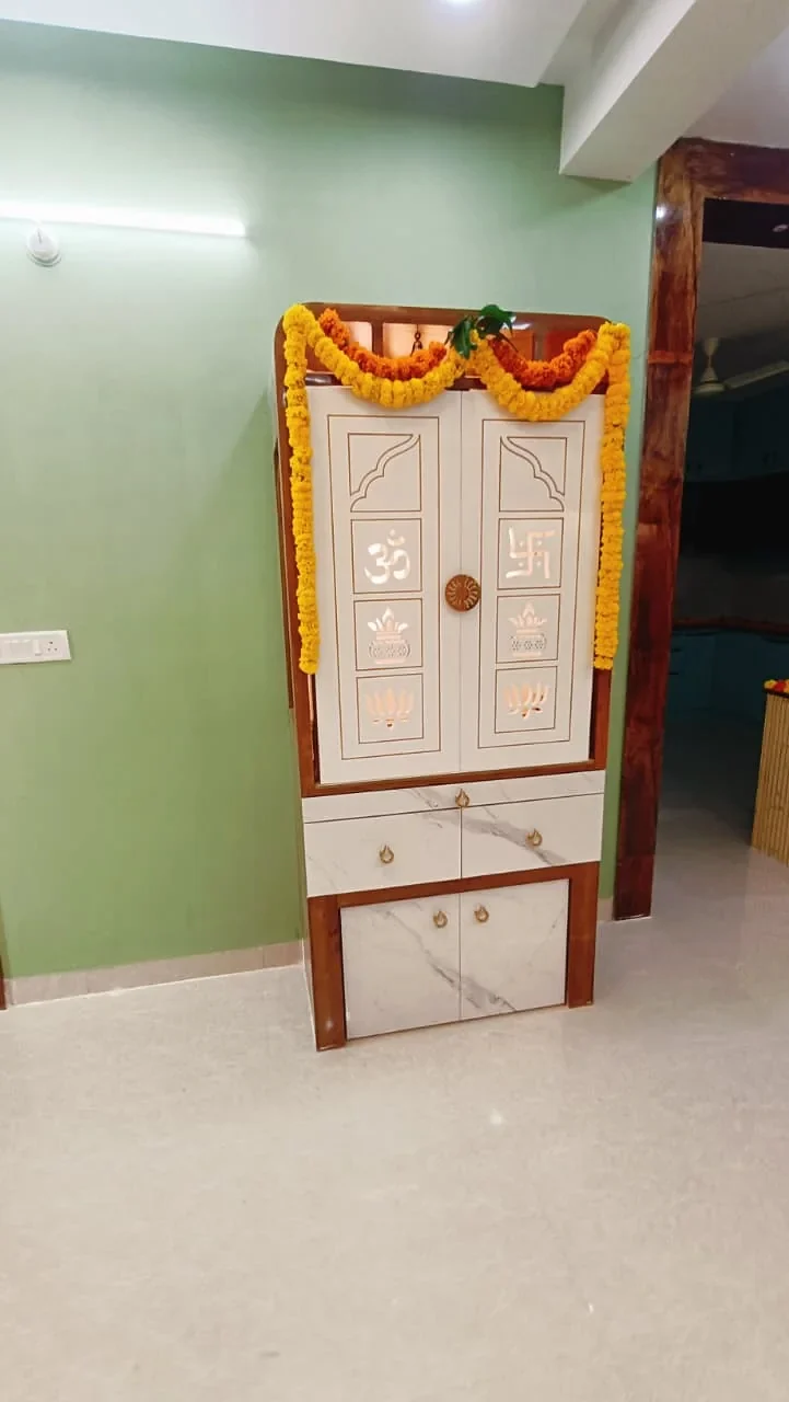 SV-Interiors pooja unit design project